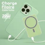 T'nB Powerbank USB-C - 5000 mAh - 20W - Vert — miniature 5