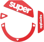 SuperGlide Patins Verre V2 - Logitech G502 - Rouge — miniature 1