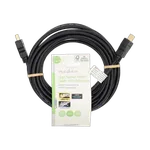 Nedis Câble HDMI HighSpeed + Ethernet mâle/mâle - 5m - Noir — miniature 1