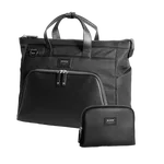 Port Sac à main et pochette Muse Signature - 16" - Noir — miniature 1