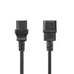 Nedis Rallonge IEC C14 vers IEC C13 - 3m - Noir — miniature 3