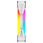 Corsair Kit x2 iCUE QL140 RGB Blanc 140mm - CO-9050106-WW — miniature 3