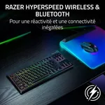Razer BlackWidow V4 TKL LP - Mécanique (Switch Orange) - Sans-Fil - RGB - Noir — miniature 3