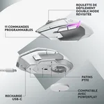 Logitech G502 X Plus - Sans-Fil - RGB - Blanc — miniature 15