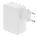Chargeur mural 3 ports - 2xUSB-A - USB-C - Blanc — miniature 5