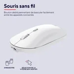 Trust Lyra - Membrane - Sans-Fil - Blanc, miniature 4