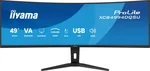 Iiyama ProLite XCB4994DQSU-B1 - 49" CURVE DQHD 120hz VA USB-C HUB HP Adapt Sync — miniature 1