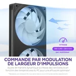 NZXT F420RGB Core Fan (Single Frame) - Noir — miniature 12