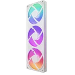 NZXT F360 RGB Core Fan (Single Frame) - Blanc — miniature 2
