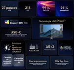 Asus ProArt PA27JCV - 27" 5K 60Hz IPS 99 % DCI-P3 USB-C Calman Verified KVM — miniature 8