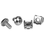 StarTech Screws and Cage Nuts M6 Rack - 20 Pack — miniature 1