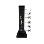 StarTech Station d'accueil USB 3.0 - USB3SDOCKHD — miniature 4