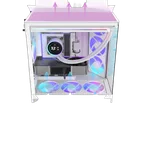 NZXT H9 Flow RGB+ Blanc - MT/Sans Alim/E-ATX — miniature 9