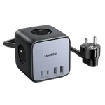 UGREEN Station de charge cube 7 ports - 65W - Noir/Gris — miniature 1