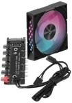 Deepcool CG580 FAN HUB Noir + R-EDF120-BKAPR86-G-1 — miniature 1