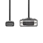 Nedis Câble HDMI vers DVI-D - 2m  - Noir — miniature 2