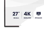 Iiyama ProGraphic - 27" 4K IPS Black 99% DCI P3 USB-C Dock Certifié Pantone — miniature 6