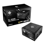 ASRock ATX 650W - 80+ Gold - Steel Legend SL-650G Noir — miniature 1
