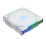 Lian-Li UNI FAN TL Sans fil ARGB PWM - 120mm - Blanc — miniature 3