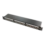 Kimex International Panneau de brassage rack 19" - 1U/blindé/cat6 — miniature 1