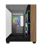 Cooler Master Elite 481 Wood Noir - mT/Sans Alim/mATX — miniature 2