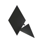 Nanoleaf Shapes Black Triangles Pack Expansion - 3 pièces — miniature 1