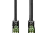 Nedis Câble RJ45 CAT7 S/FTP - male/male - 1m  - Noir — miniature 2