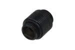 Alphacool Fitting double écrou G1/4 AG vers G1/4 AG - Noir — miniature 1