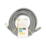 Nedis Câble RJ45 Cat8.1 S/FTP - 10m - Gris — miniature 1