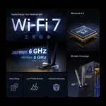 TP-Link Archer TBE400E - Wifi 7 BE6500 / Bluetooth 5.4 — miniature 5