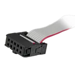 StarTech DB9 Male avec plaque support vers IDC 10 Femelle — miniature 3