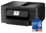 Brother DCP-J1460DW 3 en 1 + Cartouche LC521 4 couleurs — miniature 1