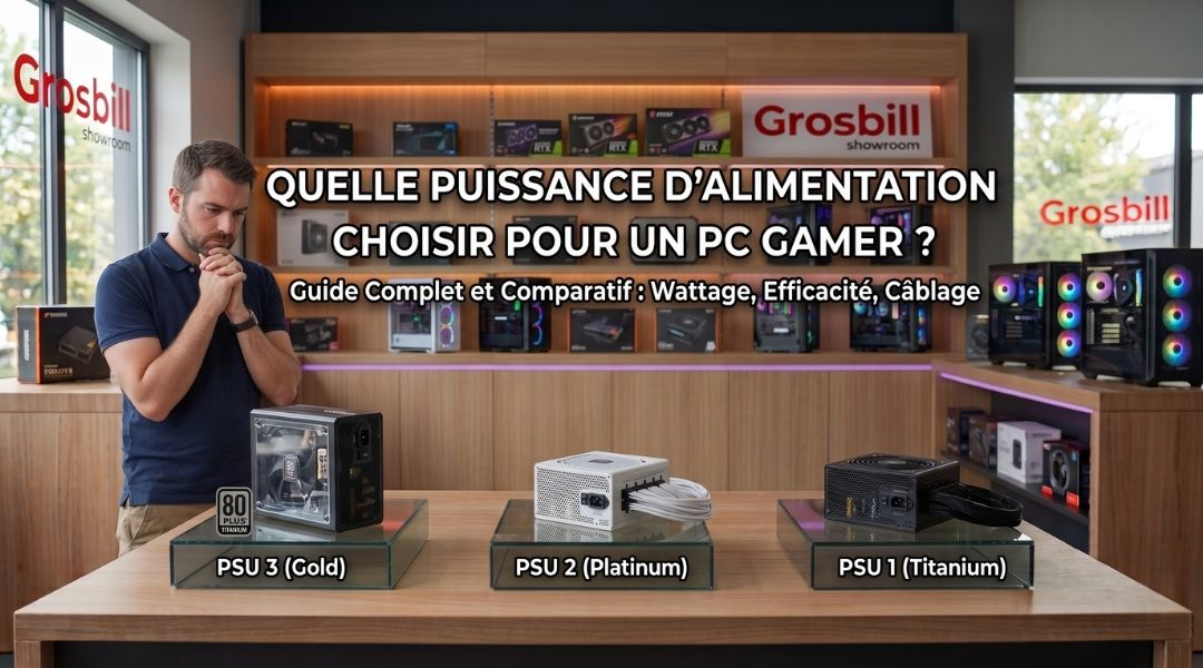 Quelle puissance d’alimentation choisir pour un PC Gamer ?