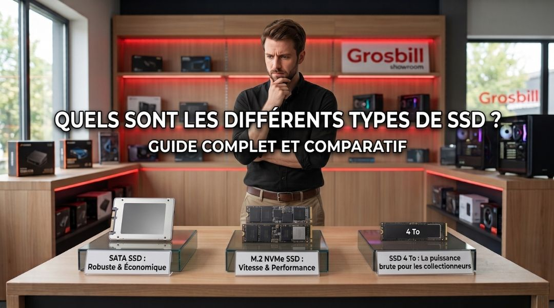 Quels sont les différents types de SSD ? Le guide complet pour faire le bon choix