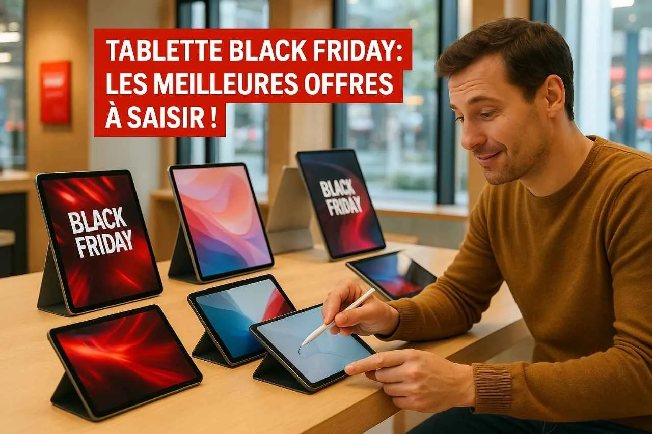 Tablette Black Friday : offres spéciales sur les meilleurs modèles