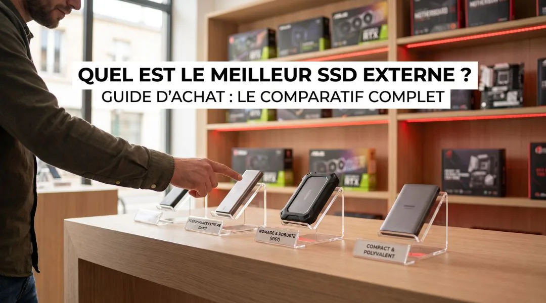 Quel est le meilleur SSD externe : guide d’achat