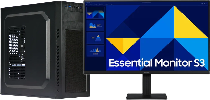 PC Familial I3 + Ecran 24" FHD SAMSUNG