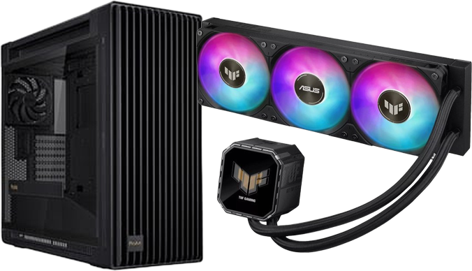 Duo ASUS ProArt PA602 + ASUS TUF Gaming LC III 360 ARGB LCD Noir