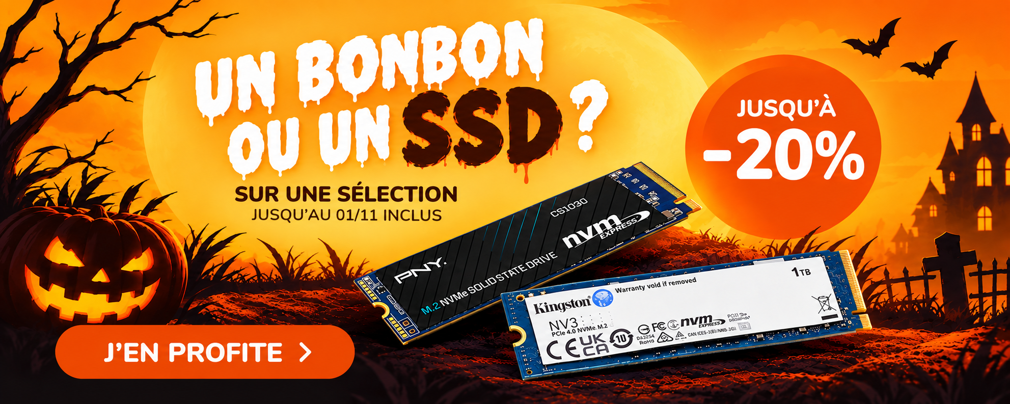 Un bonbon ou un SSD ?