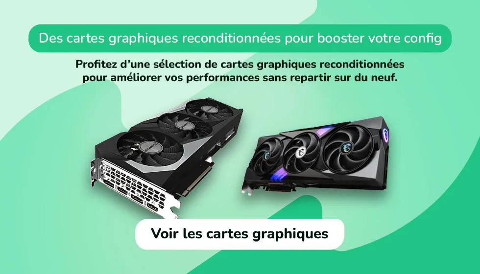 Cartes graphiques reconditionnées